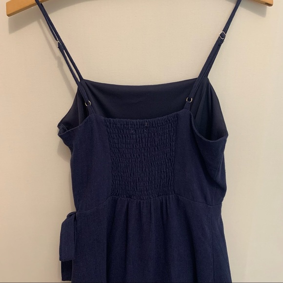 Altar’s State ~Ruffle Blue Mini Dress - Picture 5 of 11